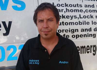 Andrew McColley, owner of Andrews Lock & Key a Phoenix Locksmith